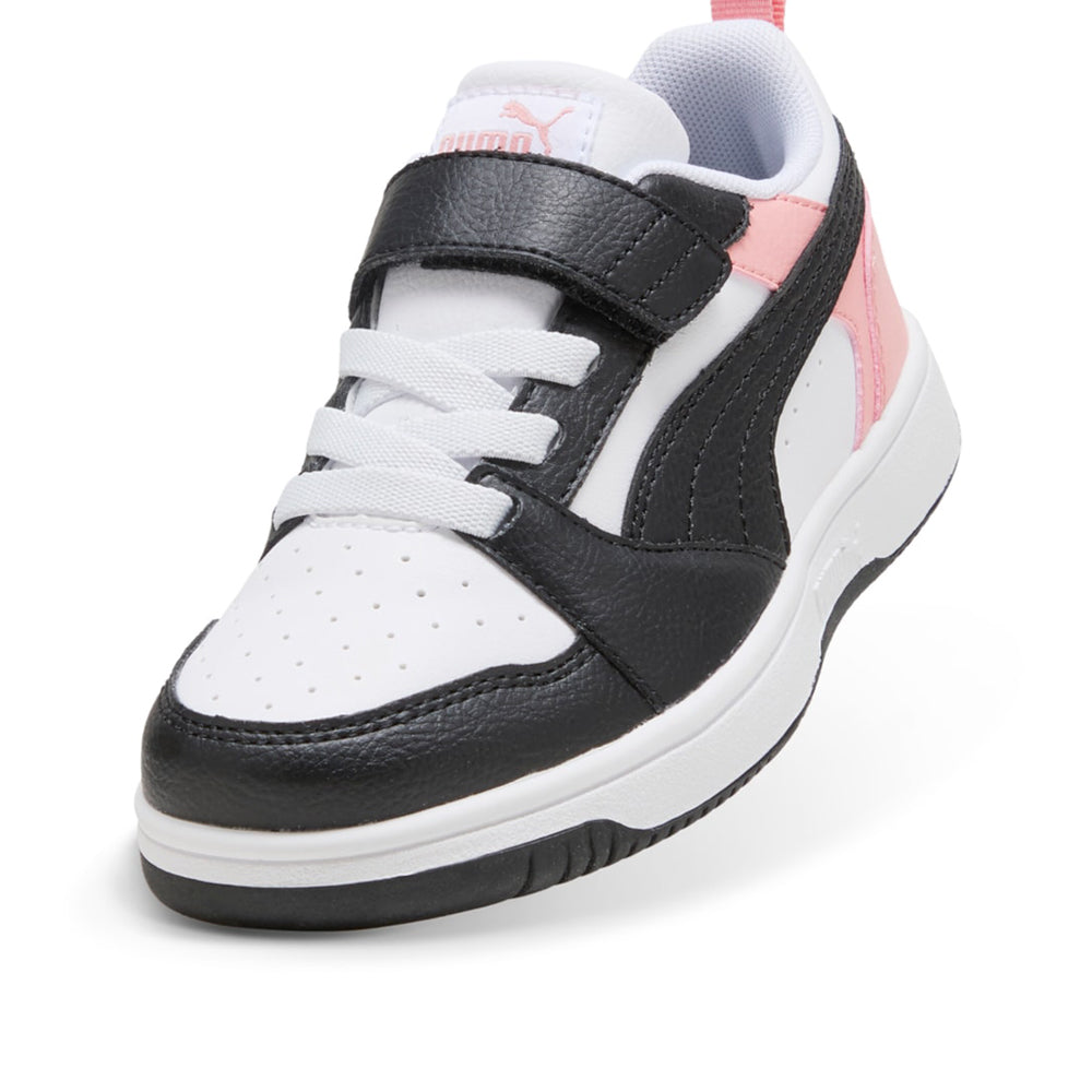 Sneakers Puma Rebound V6 Lo Ac+ ps Bambina - Bianco