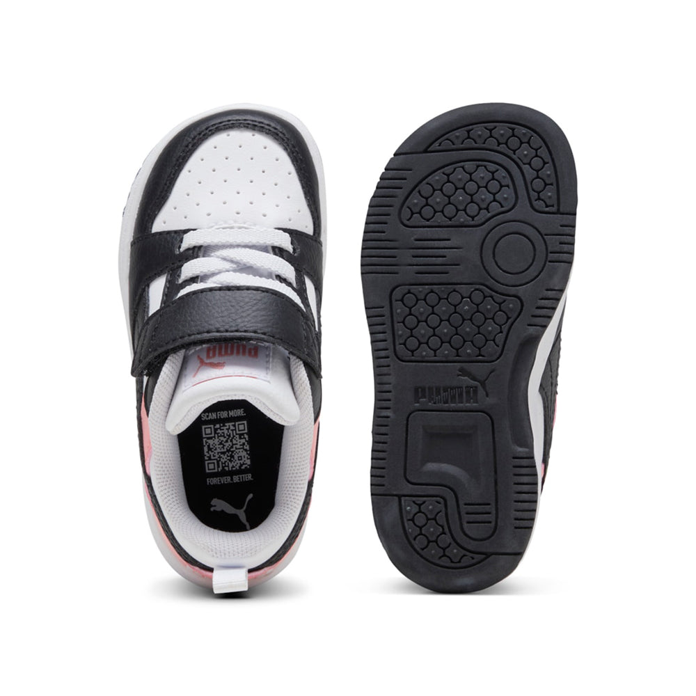 Sneakers Puma Rebound V6 Lo Ac+ Inf Bimba - Bianco