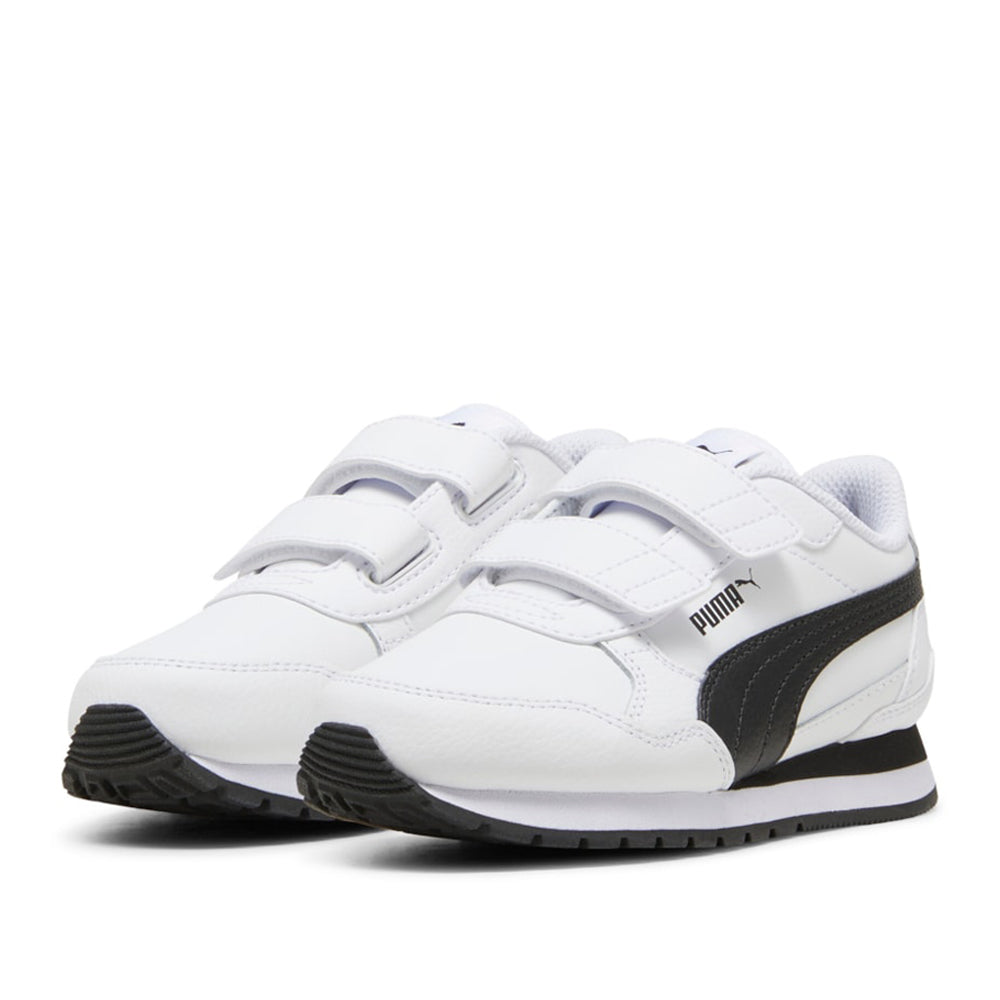 Scarpa Running Puma St Runner V4 L V ps Unisex Bambino - Bianco