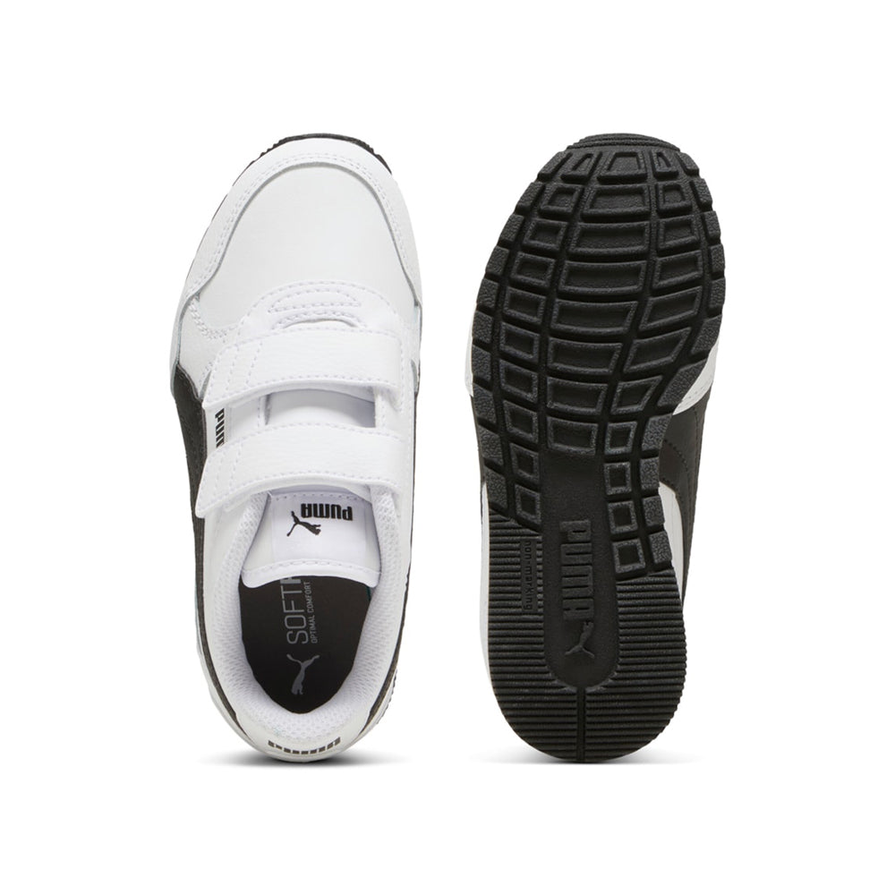 Scarpa Running Puma St Runner V4 L V ps Unisex Bambino - Bianco