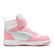 Sneakers Puma Rebound V6 Mid Space Belle Ac+ Inf Bimba - Bianco