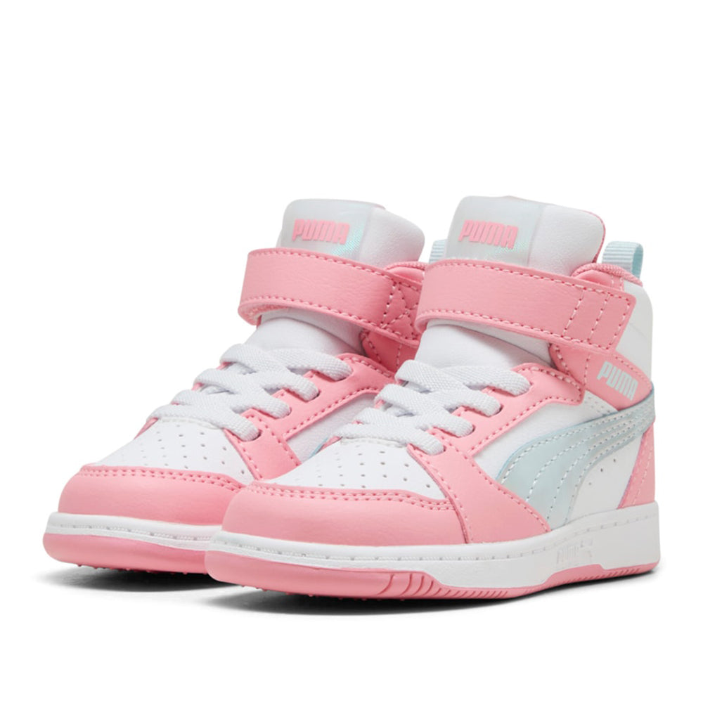 Sneakers Puma Rebound V6 Mid Space Belle Ac+ Inf Bimba - Bianco