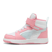 Sneakers Puma Rebound V6 Mid Space Belle Ac+ Inf Bimba - Bianco