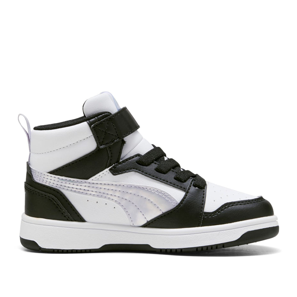 Sneakers Puma Rebound V6 Mid Space Belle Ac+ ps Bambina - Bianco