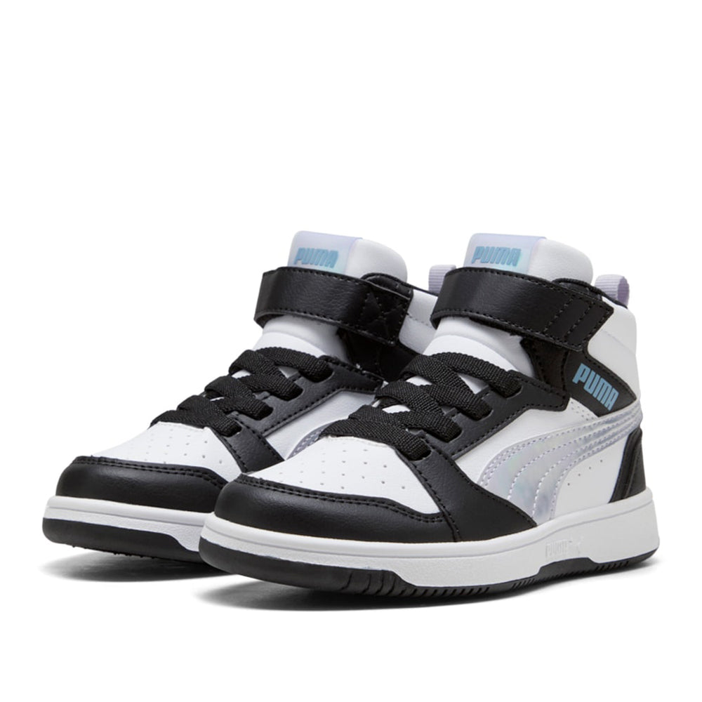 Sneakers Puma Rebound V6 Mid Space Belle Ac+ ps Bambina - Bianco