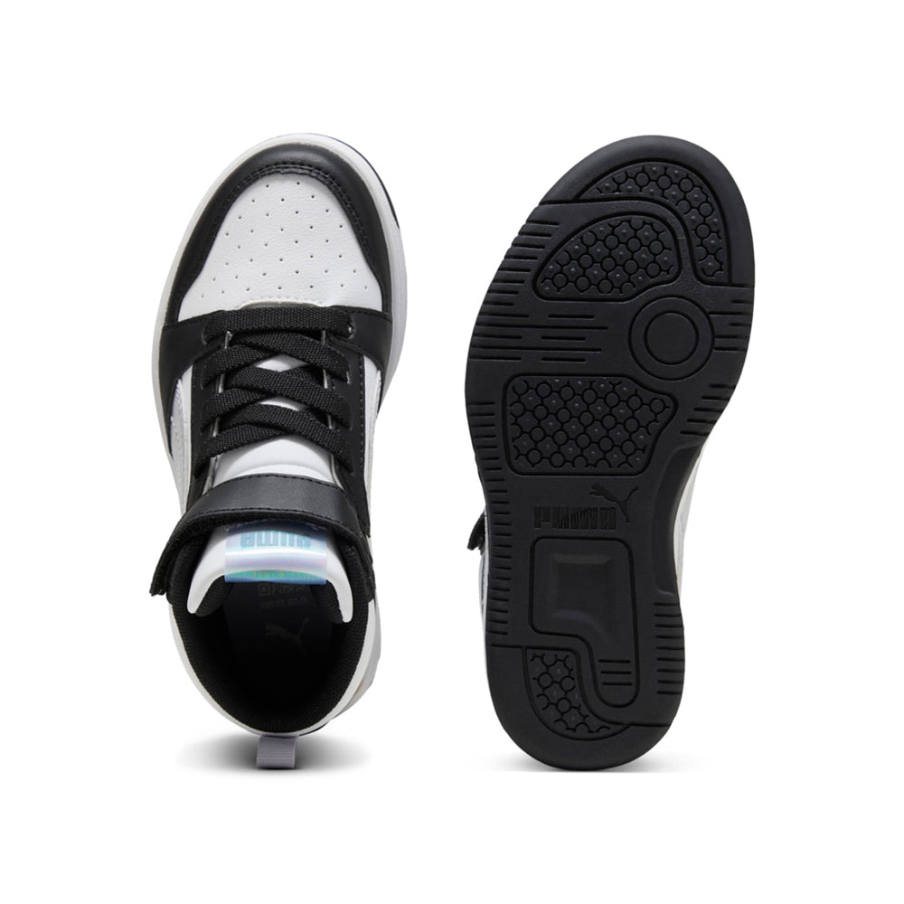 Sneakers Puma Rebound V6 Mid Space Belle Ac+ ps Bambina - Bianco