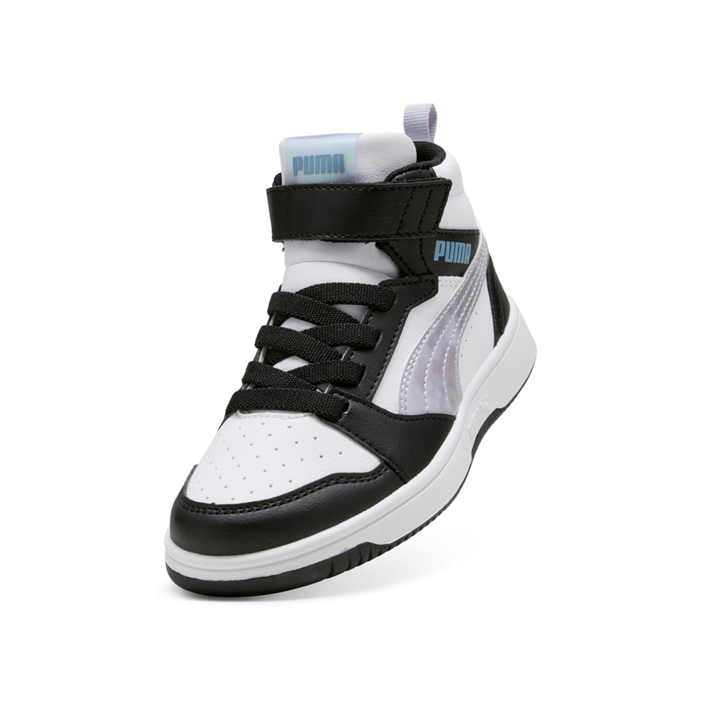 Sneakers Puma Rebound V6 Mid Space Belle Ac+ ps Bambina - Bianco