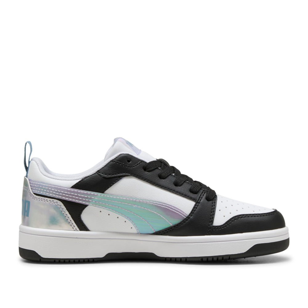 Sneakers Puma Rebound V6 Lo Space Belle jr Ragazza - Bianco