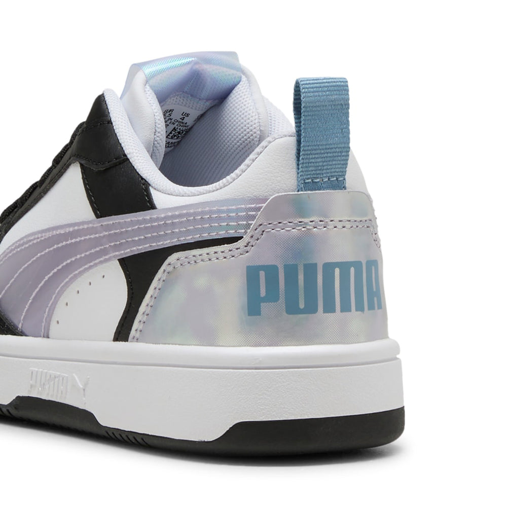Sneakers Puma Rebound V6 Lo Space Belle jr Ragazza - Bianco
