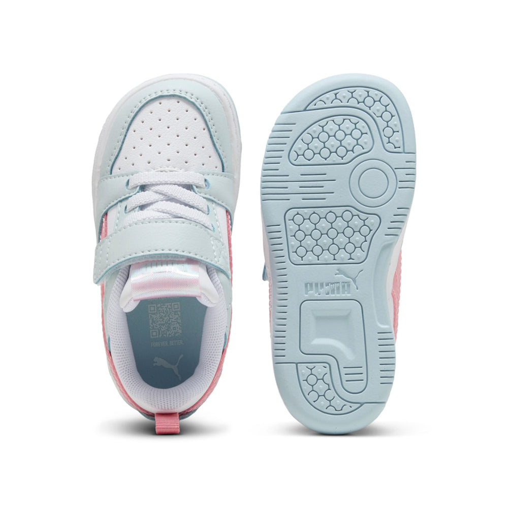 Sneakers Puma Rebound V6 Lo Space Belle Ac+ Inf Bimba - Bianco