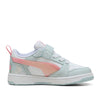 sneakers puma rebound v6 lo space belle ac ps bambina bianco 5876798