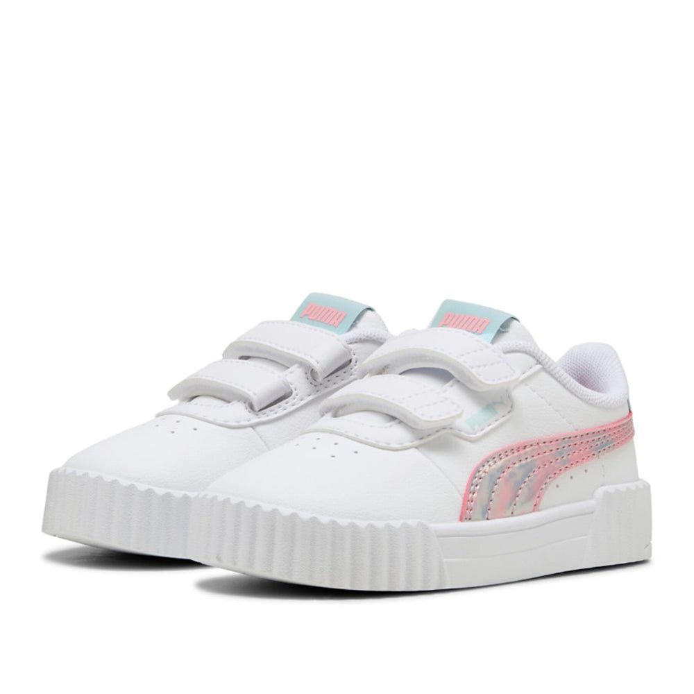 Sneakers Puma Carina 3.0 Space Belle V Inf Bimba - Bianco