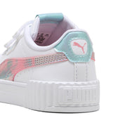 Sneakers Puma Carina 3.0 Space Belle V ps Bambina - Bianco