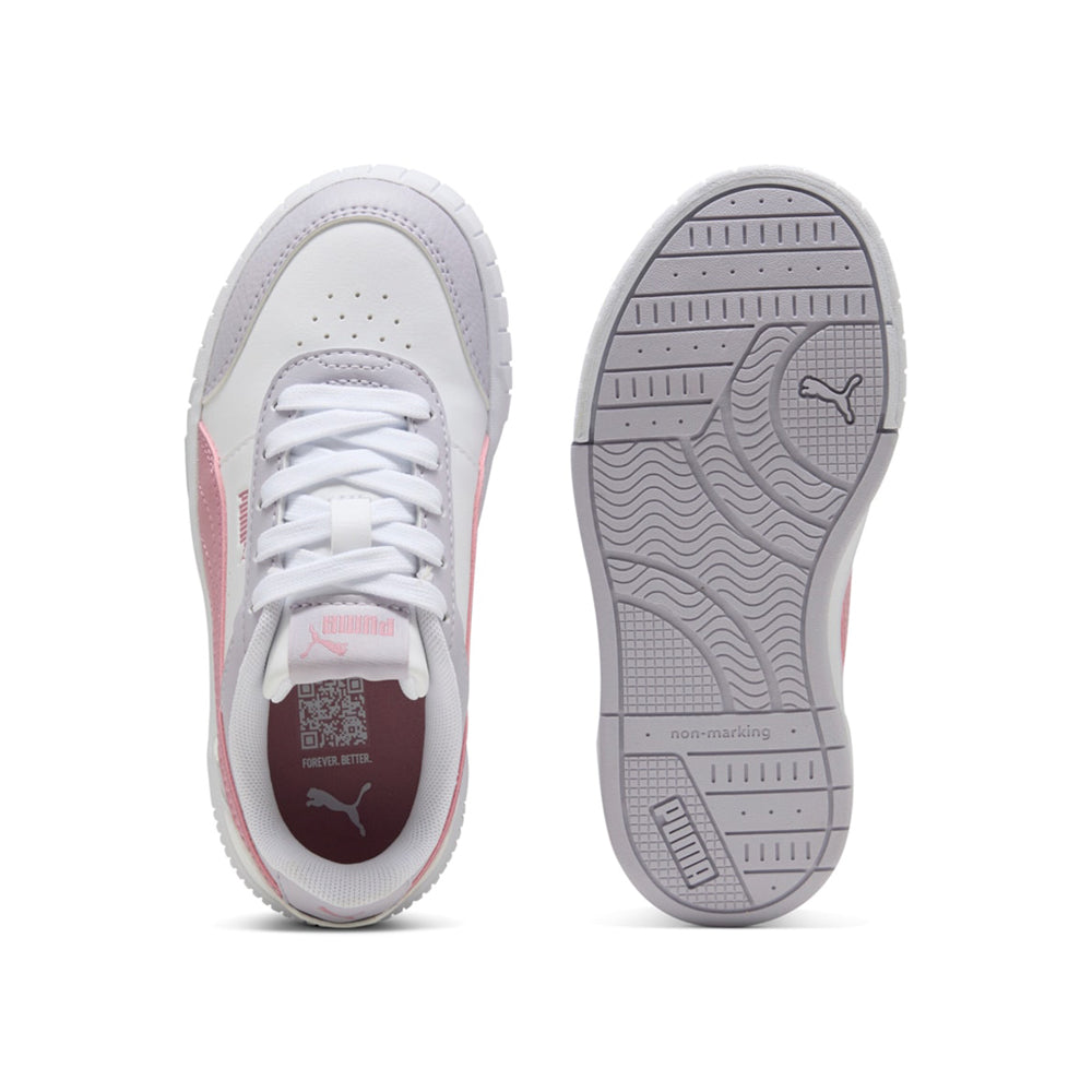 Sneakers Puma Carina Mia ps Bambina - Bianco