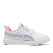 Sneakers Puma Courtflex V3 Space Belle V ps Bambina - Bianco