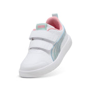 Sneakers Puma Courtflex V3 Space Belle V ps Bambina - Bianco