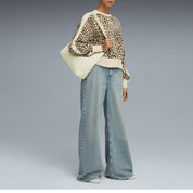 Felpa Puma Donna - Crema