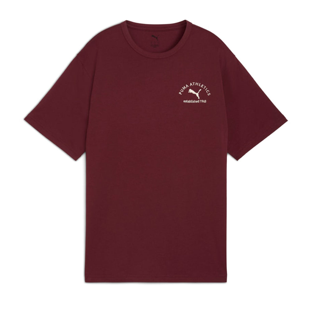 T-Shirt Puma Donna - Bordeaux