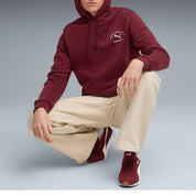 Felpa Puma Uomo - Bordeaux