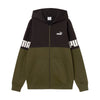 felpa puma uomo oliva 3017942