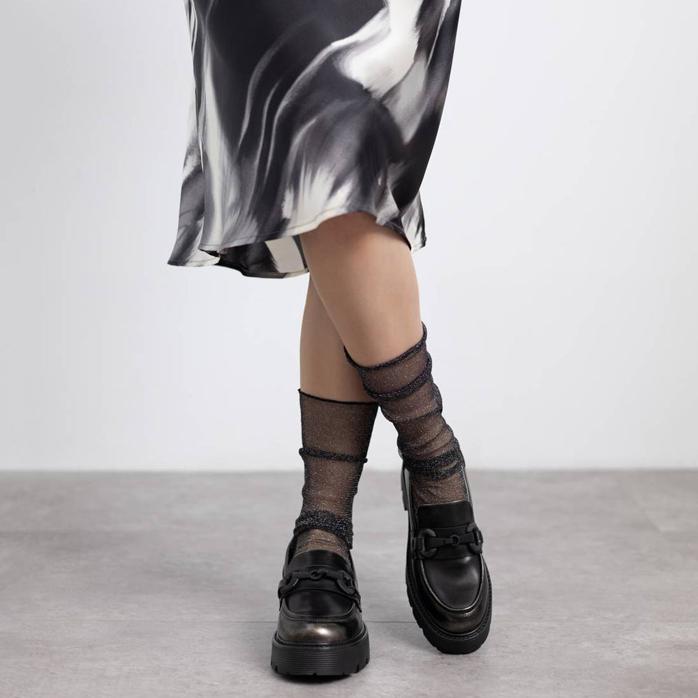 Mocassino Refresh Donna - Nero