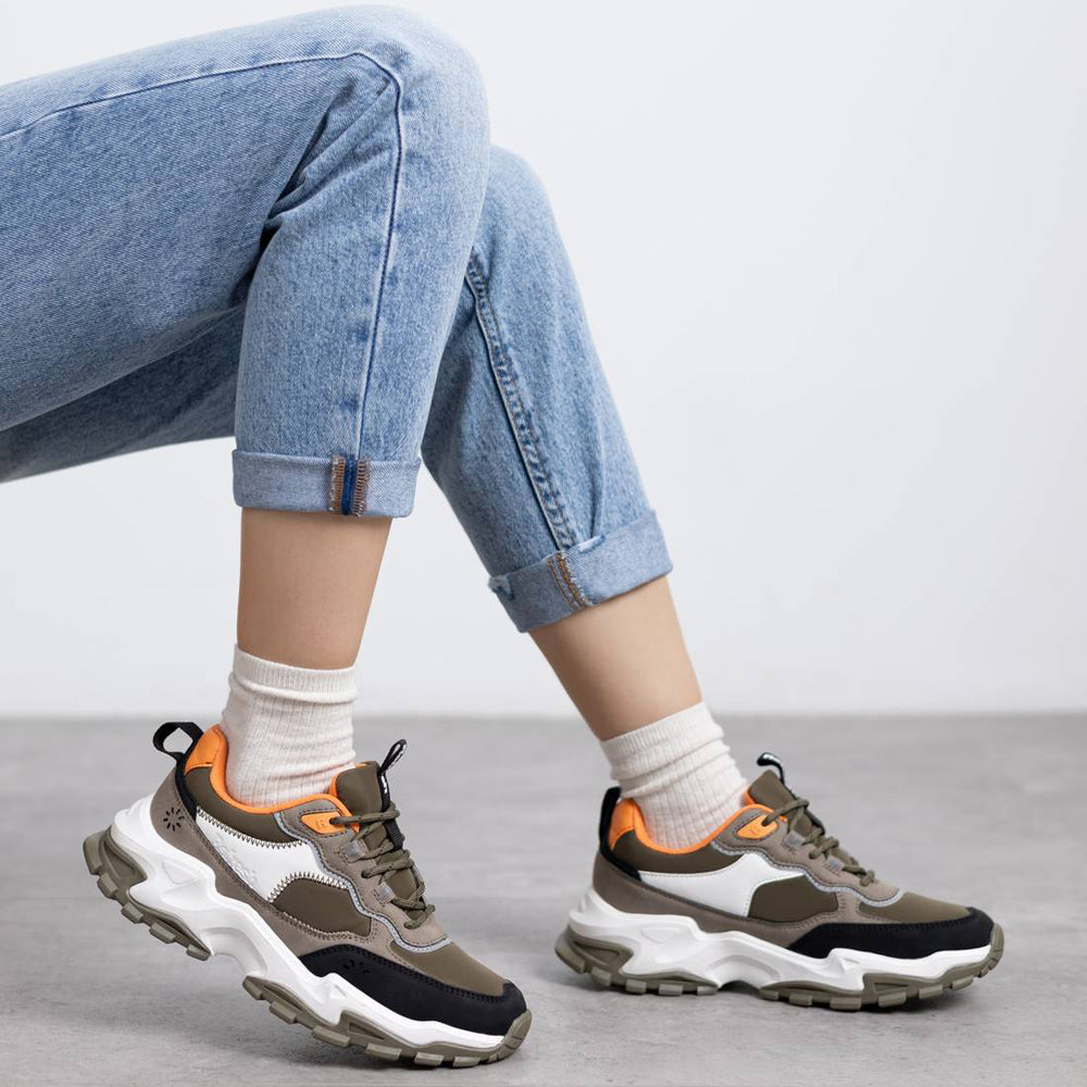 Sneakers Refresh Donna - Marrone