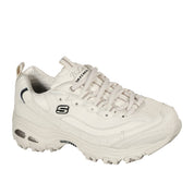 Sneakers Skechers D'lites - Fresh Start Donna - Bianco