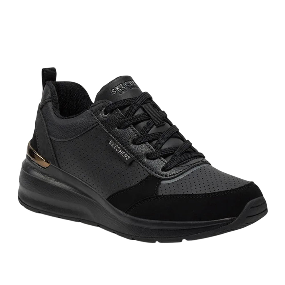 Sneakers Skechers Billion - Subtle Spots Donna - Nero