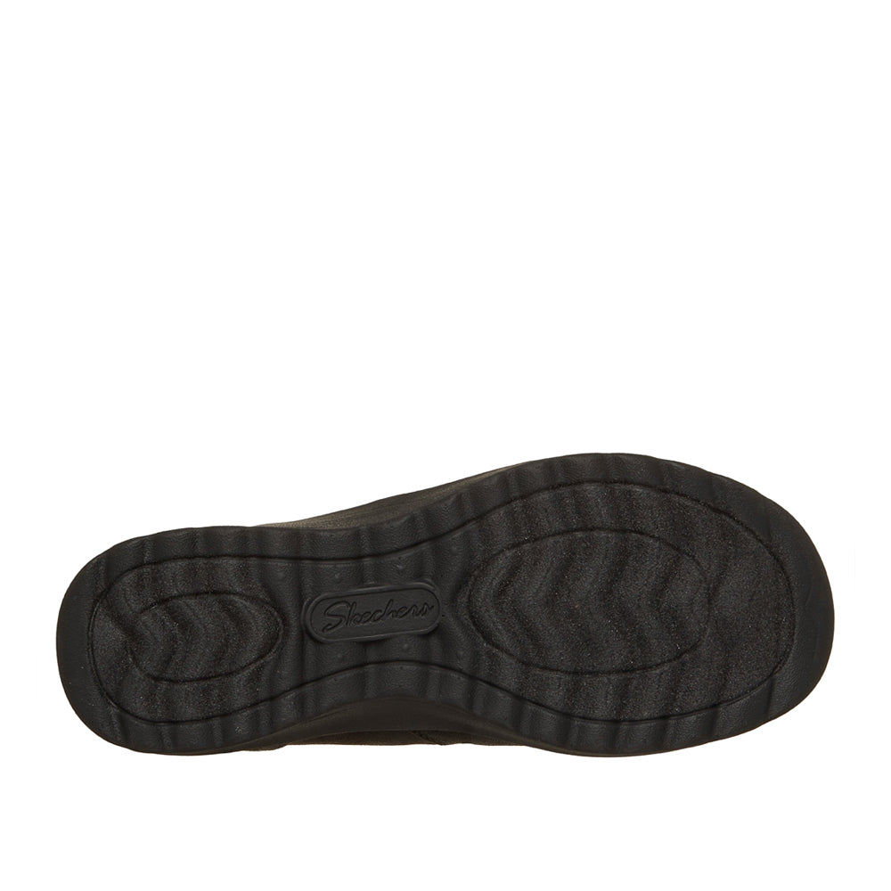 Stivaletto Skechers Lovely Vibe - Fall In Bloom Donna - Nero