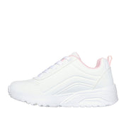 Sneakers Skechers Uno Lite - Easy Zip Unisex Bambino - Bianco