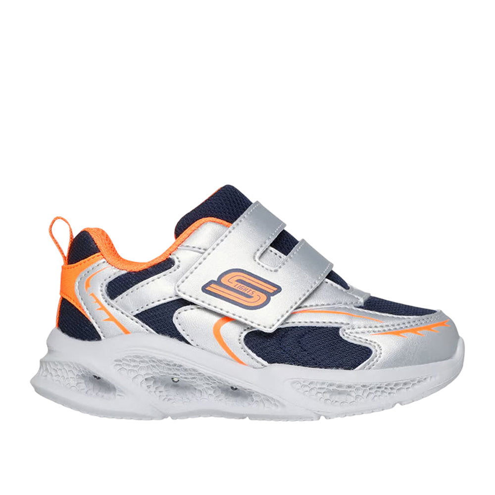 Sneakers Skechers MeteoR-Lights - Glow Bimbo - Argento