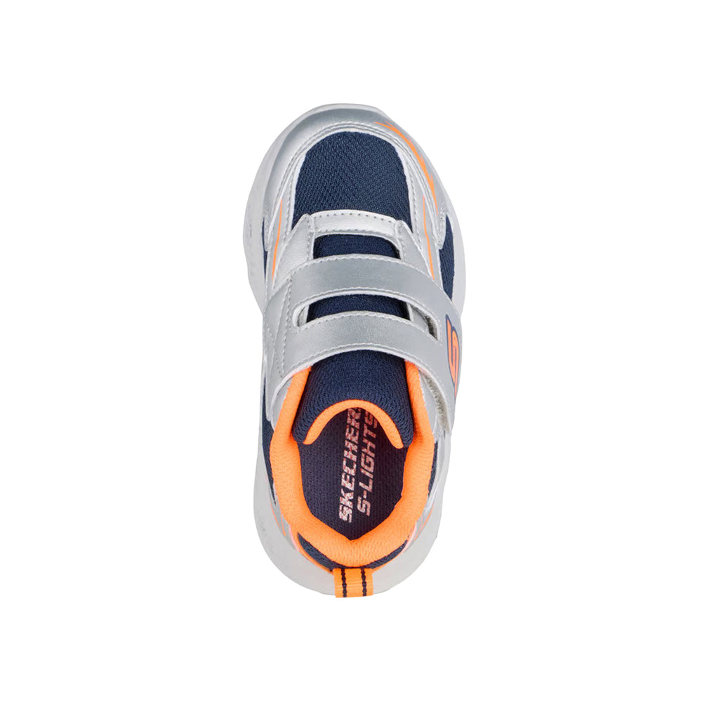 Sneakers Skechers MeteoR-Lights - Glow Bimbo - Argento