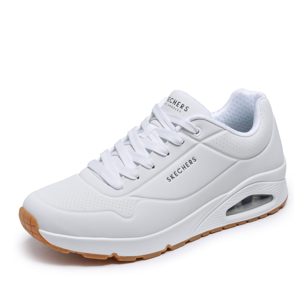 Sneakers Skechers Uno - Stand On Air Uomo - Bianco