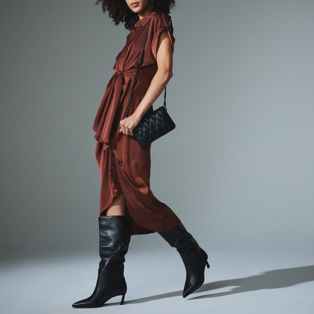 Stivale Steve Madden Lavan Donna - Nero