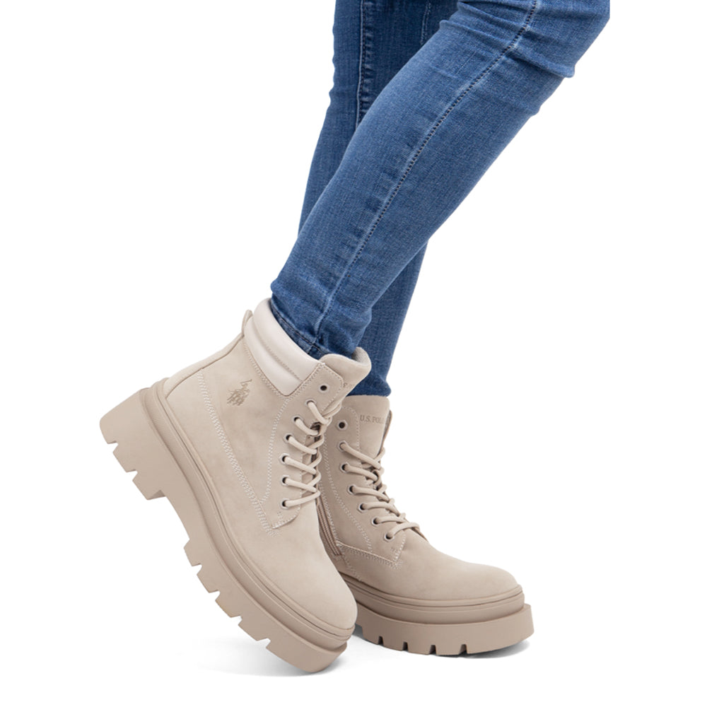 Scarponcino U.S. Polo Assn. Shona Donna - Beige