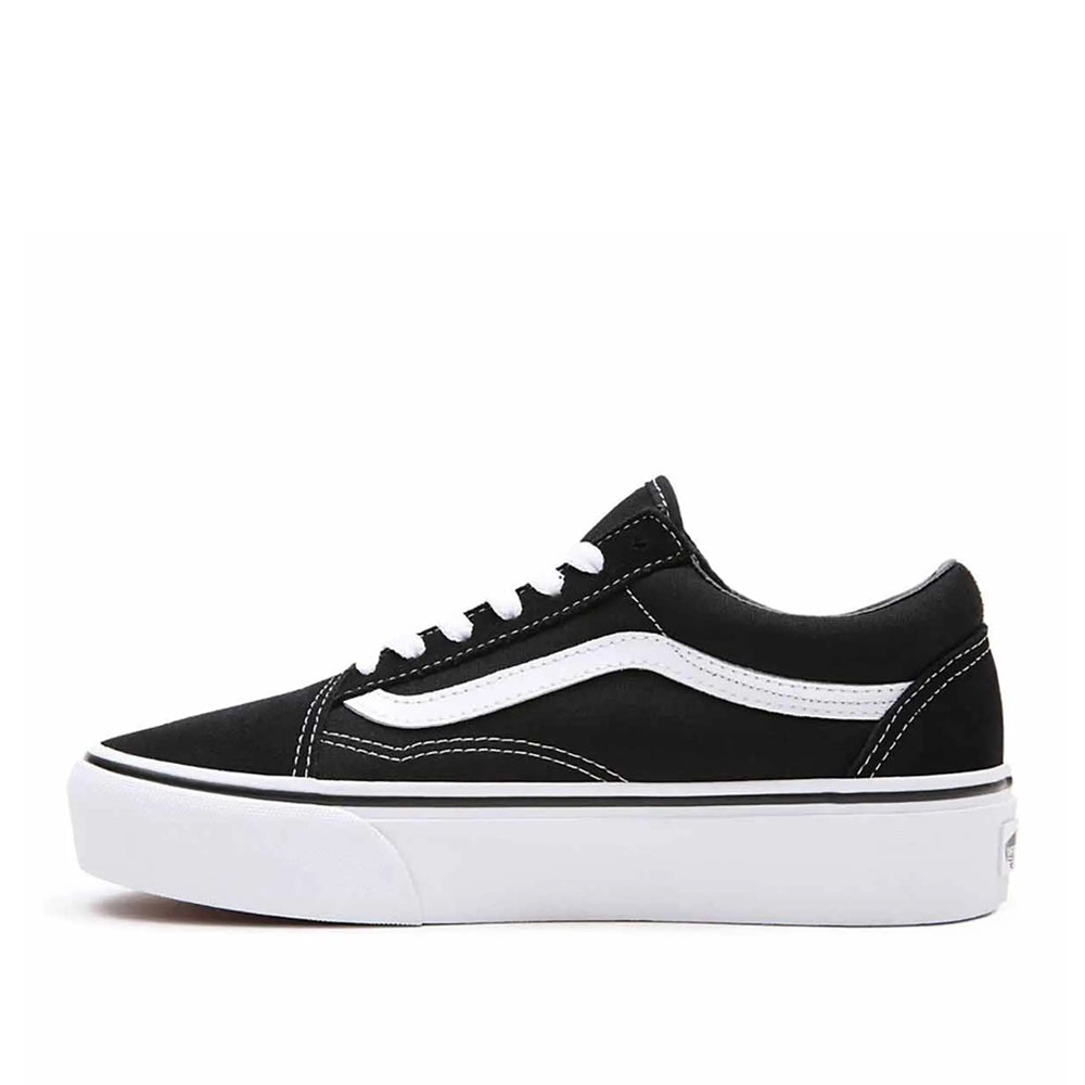 Sneakers Vans Old Skool Platform Unisex Ragazzo - Nero