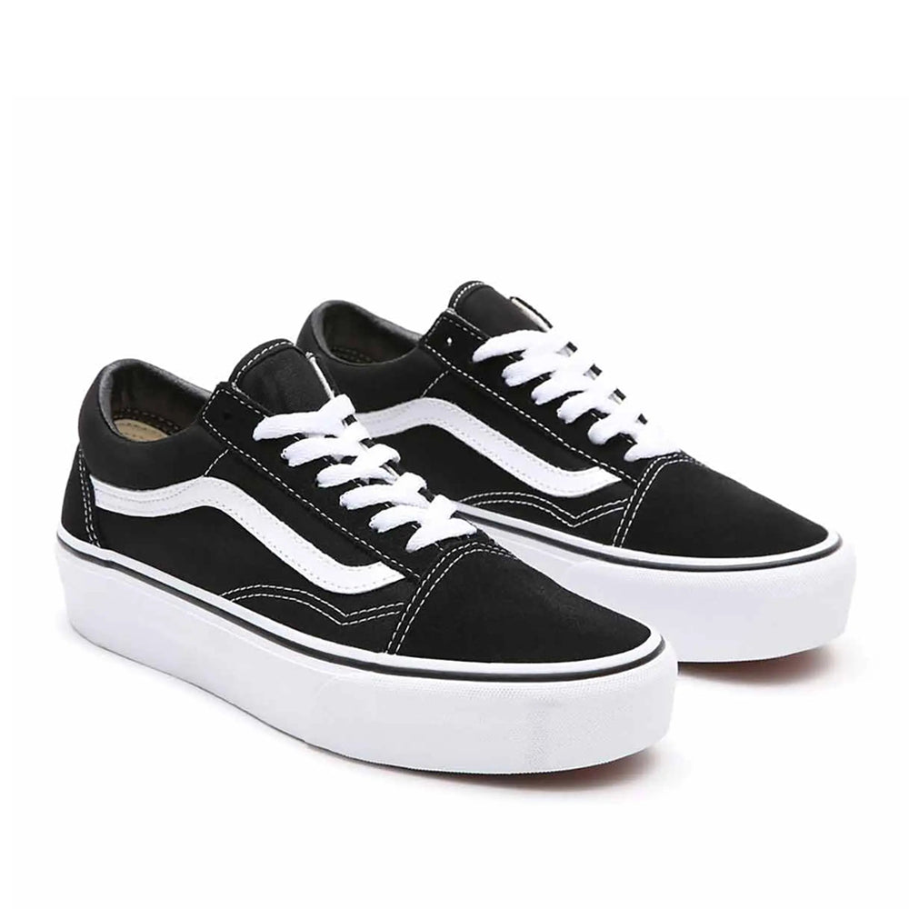 Sneakers Vans Old Skool Platform Unisex Ragazzo - Nero