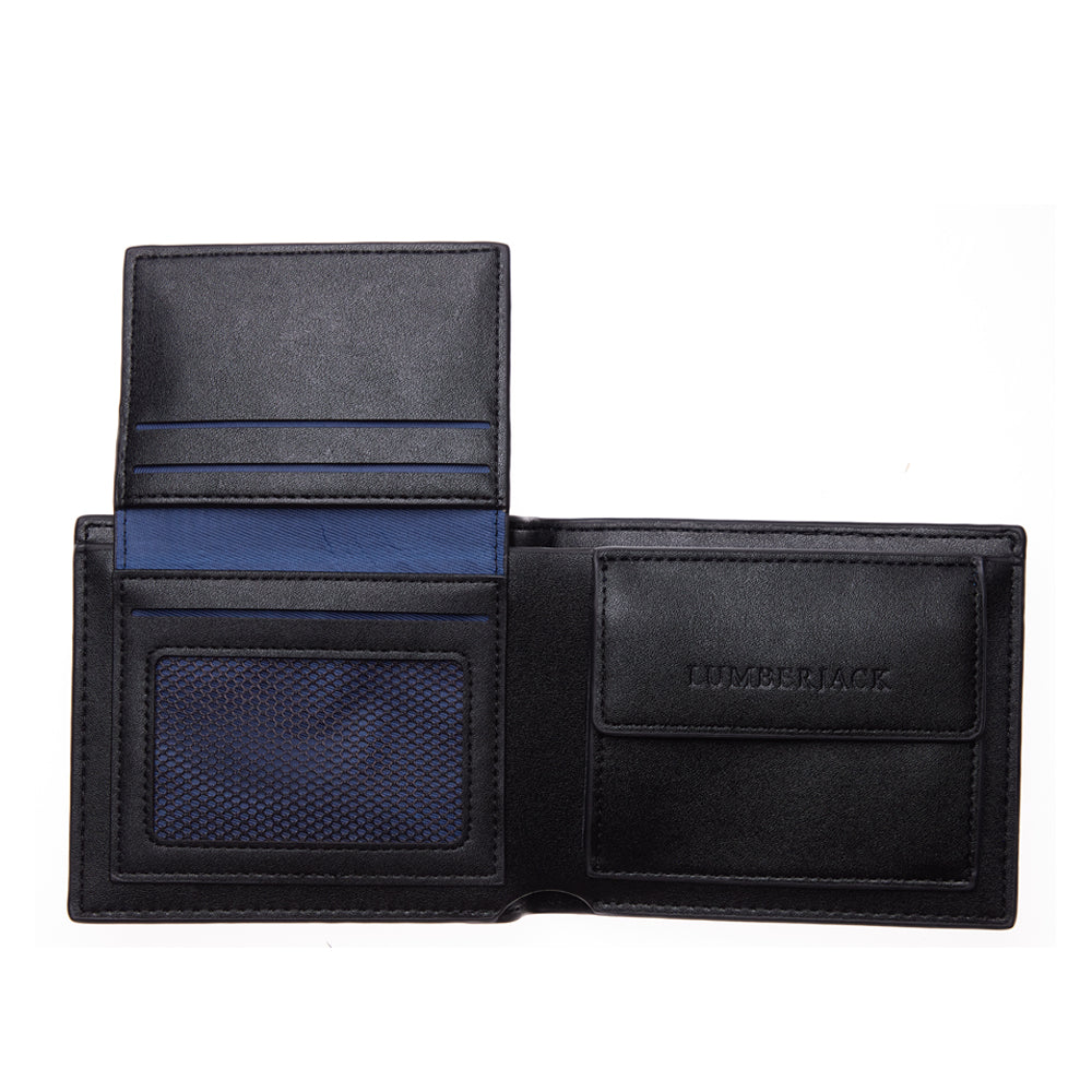 Portafoglio Lumberjack Uomo - Nero