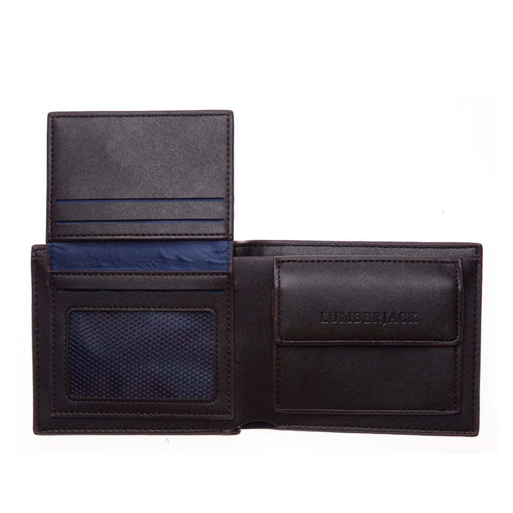 Portafoglio Lumberjack Uomo - Marrone