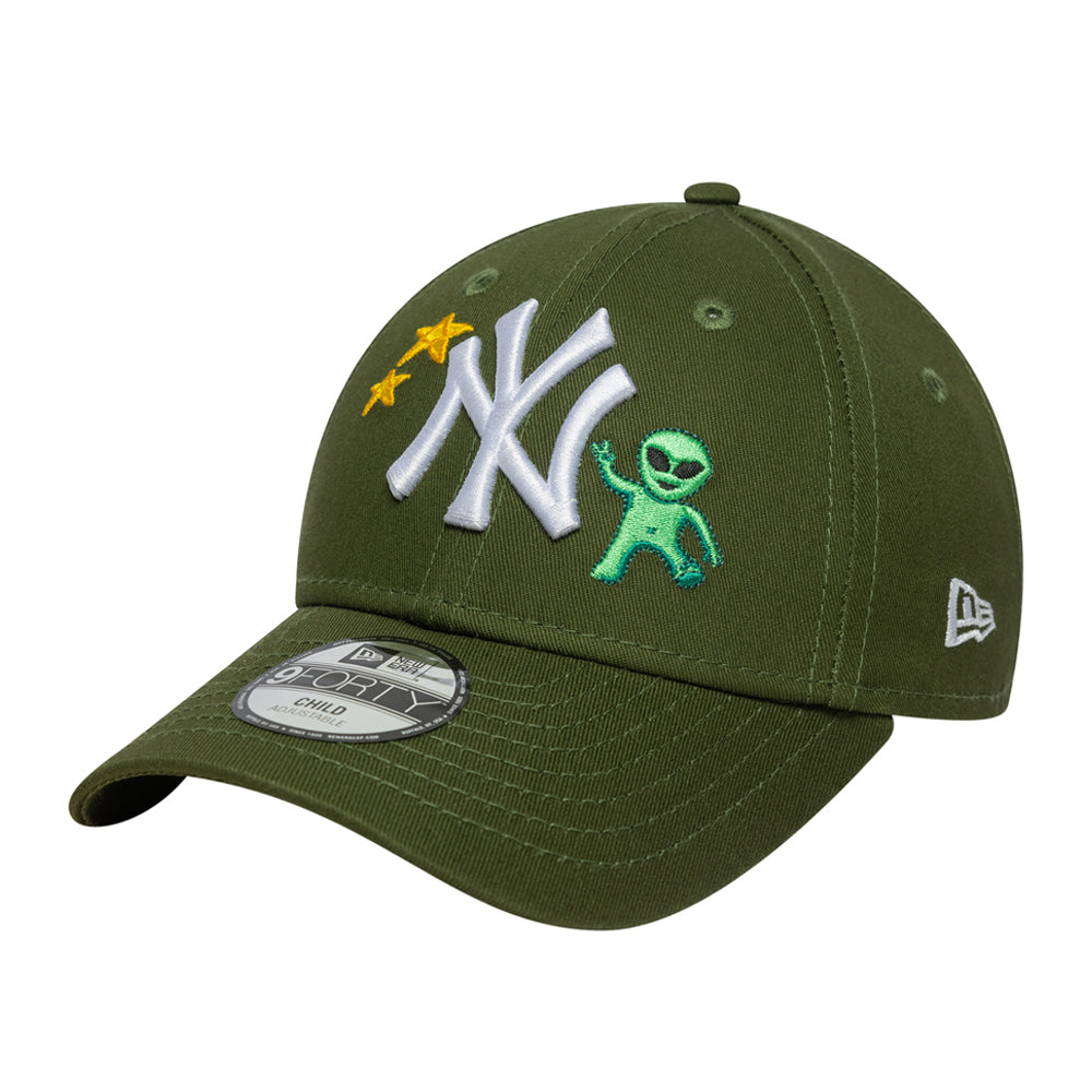 Cappello New Era New York Yankees Unisex Ragazzo - Verde