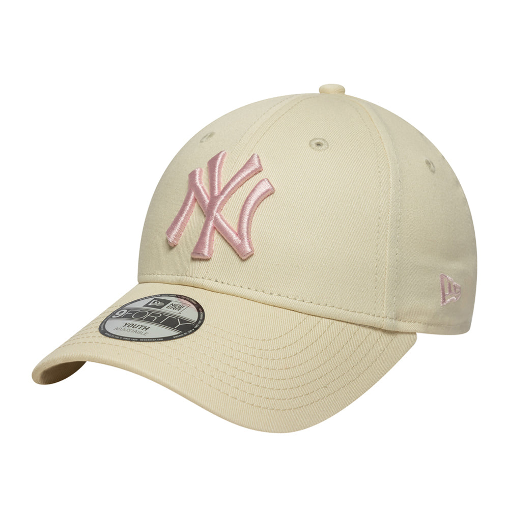 Cappello New Era New York Yankees Unisex Ragazzo - Beige