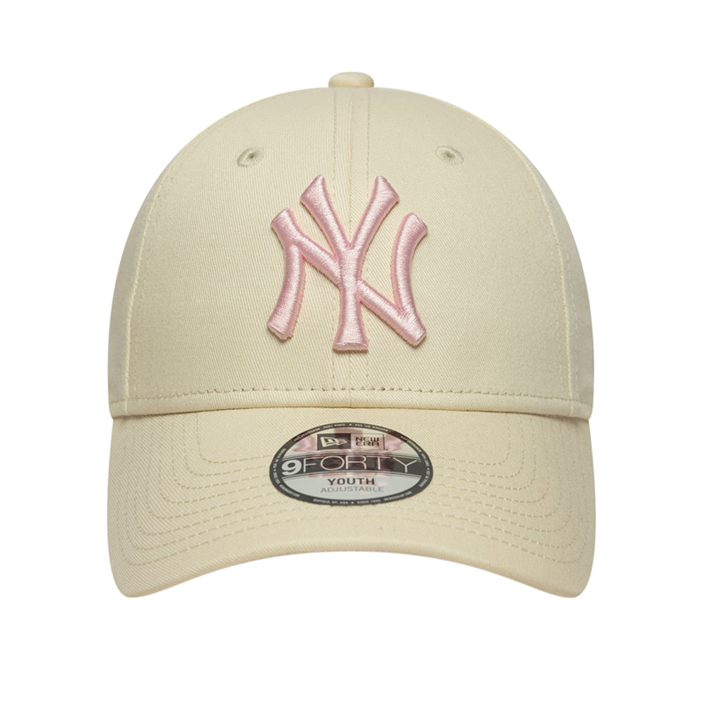 Cappello New Era New York Yankees Unisex Ragazzo - Beige