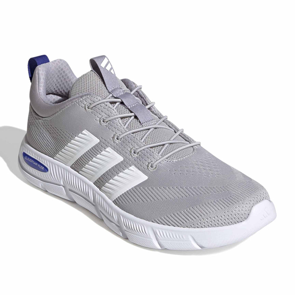 Scarpa Running Adidas Cloudfoam Flex el Uomo - Grigio