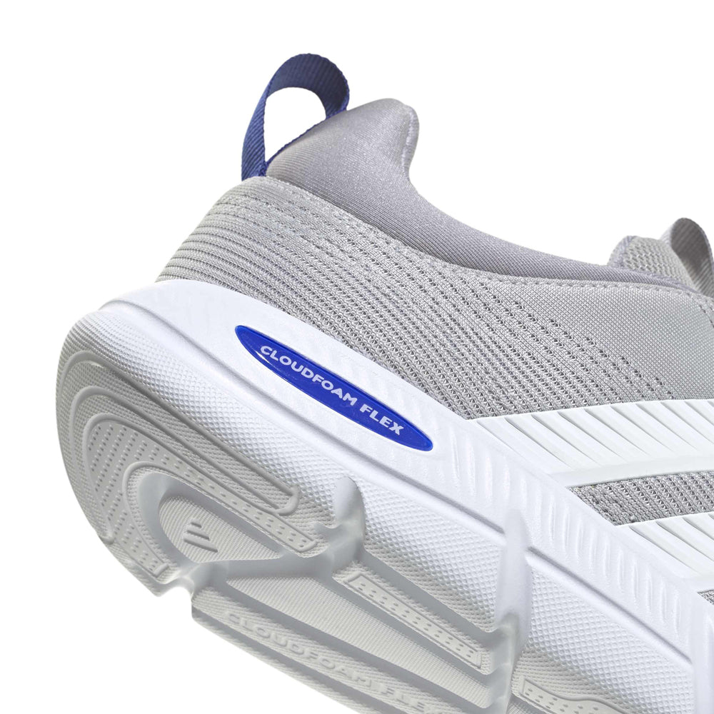 Scarpa Running Adidas Cloudfoam Flex el Uomo - Grigio