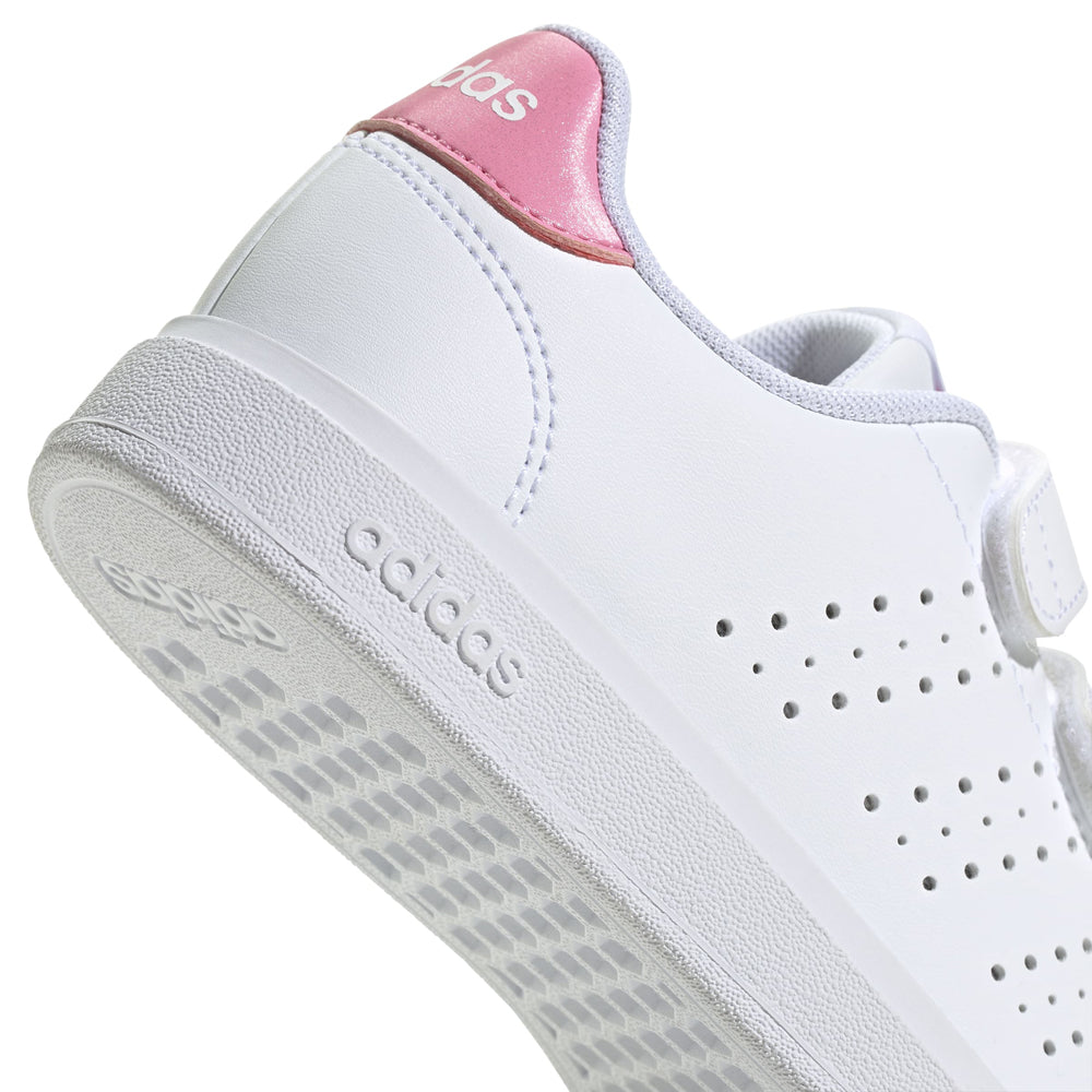 Sneakers Adidas Advantage Base 2 cf Bambina - Bianco