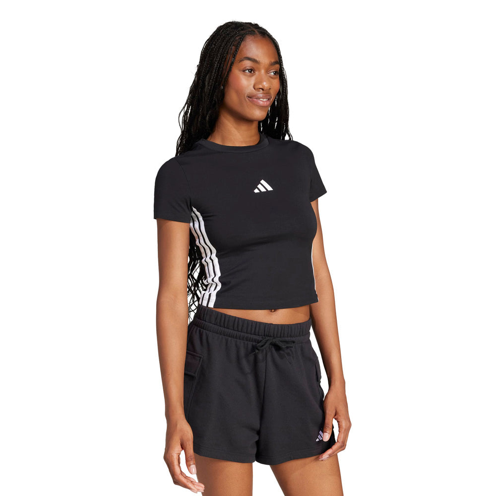 T-Shirt Adidas Donna - Nero