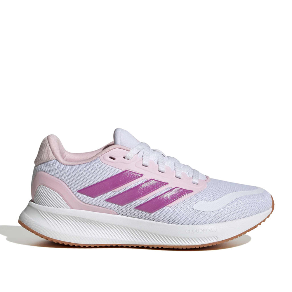 Scarpa Running Adidas Runfalcon5 J Ragazza - Bianco