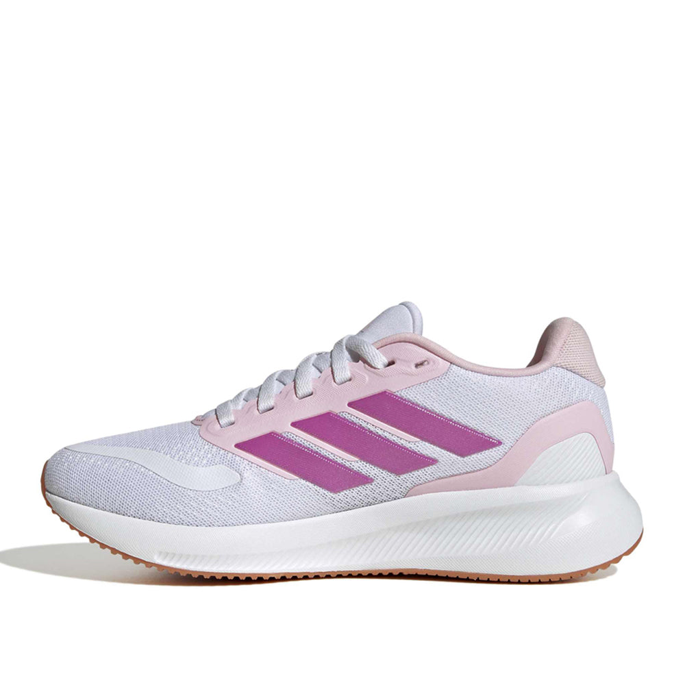 Scarpa Running Adidas Runfalcon5 J Ragazza - Bianco
