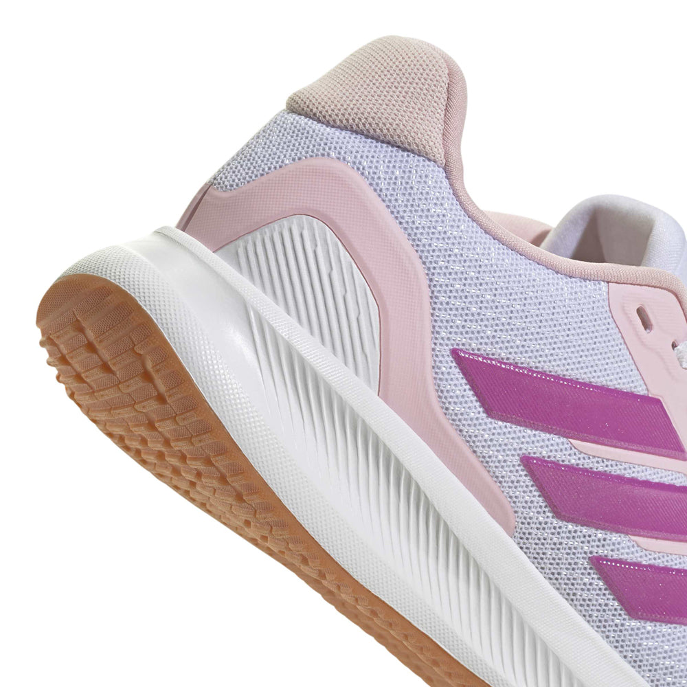 Scarpa Running Adidas Runfalcon5 J Ragazza - Bianco