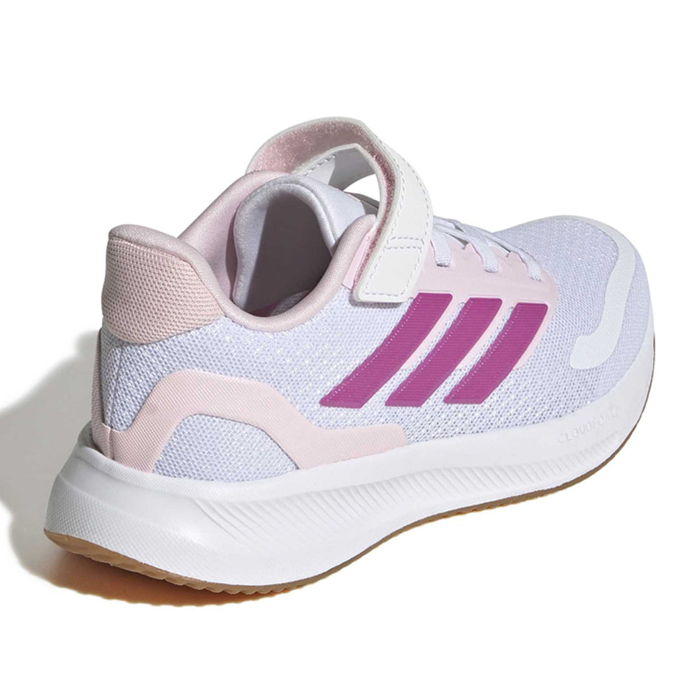 Scarpa Running Adidas Runfalcon5 El C Bambina - Bianco